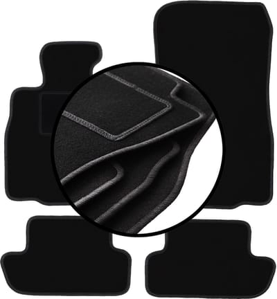 Complete set veloursmatten voor: BMW 6 F13 Coupé (2011-2018)