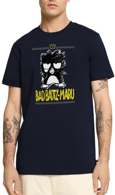 Bad Badtz Maru In De Geschetste Stijl Premium T Shirt Heren