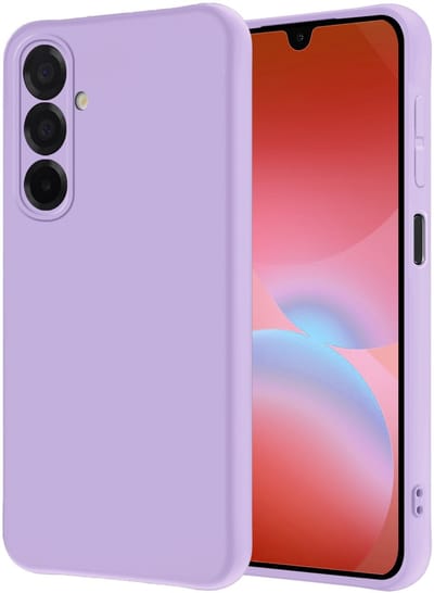 Hoesje - Geschikt voor Samsung Galaxy A26 - Sterk & Shockproof - Hoes Cover - Siliconen Case - Lila