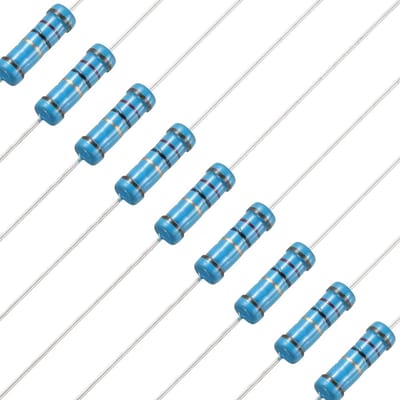 Vaste Weerstanden - Componenten Kit - Elektronica Projecten - Metaalfilm Precisie - 50 Stuks - Zilverkleurig