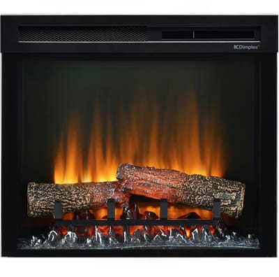 Dimplex XHD 28 Sfeerhaard Elektrisch - Elektrische haard voor inbouw - 1400 watt verwarming - Optiflame LED Vlameffect - Ventilatorkachel & thermostaat - Openhaard bedienbaar via afstandsbediening