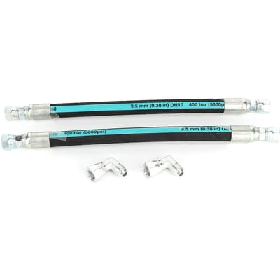 Ensemble de tuyaux de pompe à huile haute pression 5800 psi Conduites HPOP Adapté pour Ford 7.3L Powerstroke 94 97