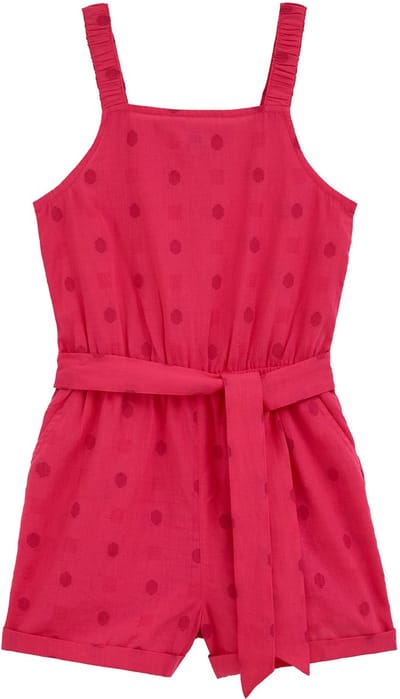 WE Fashion Meisjes playsuit met stippen