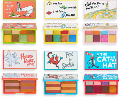 I Heart Revolution x Dr. Seuss Palette Collection - Make-up - Eyeshadow & Face Palettes - Oogschaduw - Contour - Collectie - 6 x Palette