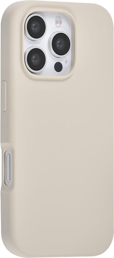TUNIQ - iPhone 16 Pro - Backcase - Premium Liquid - silicone - Grijs