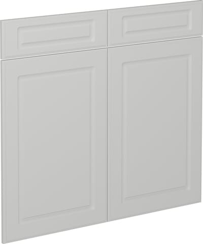 Vicco R-Line Keukenfront – 79.2 x 70.8 cm meubelfront voor de onderkast met lades Wit Landhuis