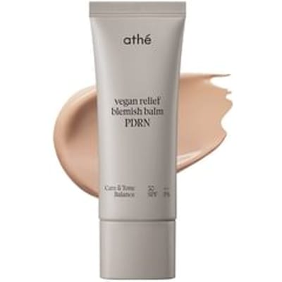 athé - Vegan Relief Blemish Balm PDRN - 2 Colors Mild Ivory