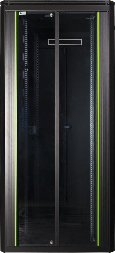 Logon 36U W=800Mm D=800Mm H=1786Mm Data Line Black