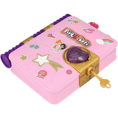 Journal a Secrets - Funlockets - Édition Pailletée - Plus de 30 surprises - Pour enfants a partir de 6 ans