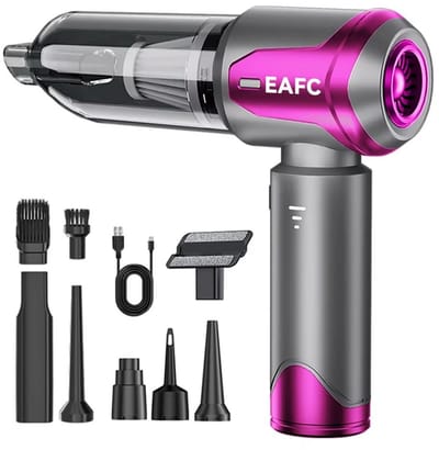 JOYNEXTBUY - Draadloze Autostofzuiger 13000Pa – Blaas- en Zuigfunctie – Handstofzuiger Oplaadbaar – Voor Auto, Huis & Kantoor