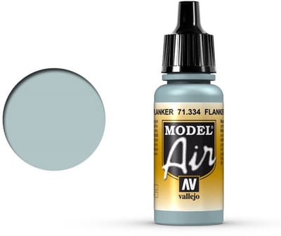 Vallejo Hobbyverf Acrylverf - 71334 Model Air Flanker Light Blue - Acryl Verf flesje - 17 ml