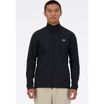 New Balance Tech Knit Full Zip Sports Jacket In Black Taglia: XXL | Giacche Sportive Outlet | Uomo | Nero