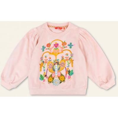 Oilily Honny Sweater- maat98/3T Tapenade
