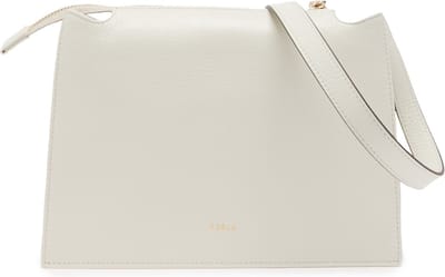 FURLA Leren Schoudertas Avondtas Nuvola Crossbody Marshmallow Crème