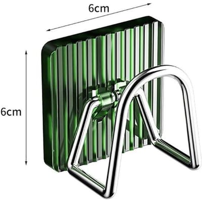 1 Stuks Acryl Gootsteen Spons Houder Lijm Sink Caddy Organizer Rack Opslag Haak Voor Sponzen Borstels Keuken Accessorie