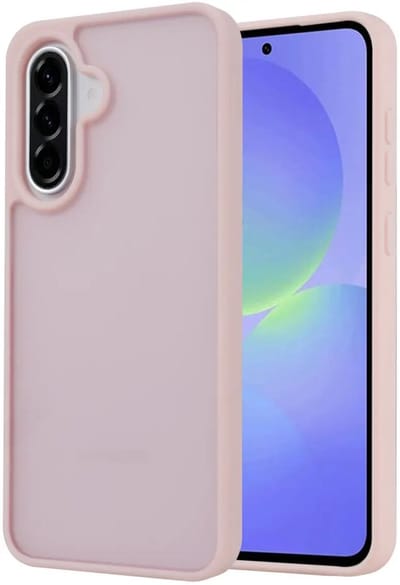 Hoesje Geschikt voor Samsung Galaxy A56 - Matte Back Cover - Roze