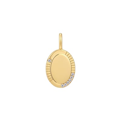 Ania Haie AH NC048-16G Pop Charms Dames Hanger - Fantasie - Sieraad - Zilver - Goudkleurig - 925 Zilver - 10 mm breed - 13 mm lang