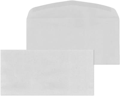 MAILmedia envelop Kuvermatic, 114 x 229 mm, recyled grijs, 75 gt/m2, gegomd, z. venster, 1.000 st