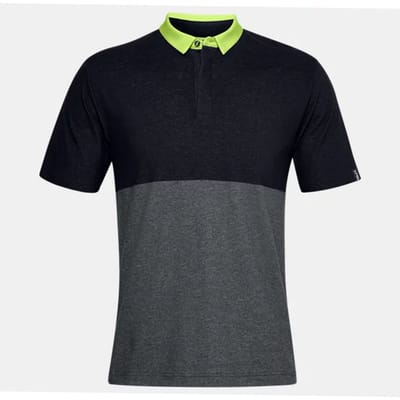 Under Armour Range Unlimited Heren Zwart Hazard Poloshirt