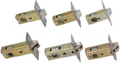 Deurslot Insteekslot - Deurvergrendeling Toilet Slot - Binnendeuren Beveiligen - Corrosiewerend Nikkeloppervlak - 30 mm - Nikkel