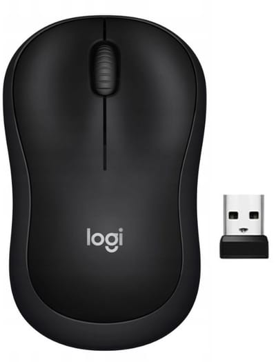 Logitech M220 Silent – Draadloze stille muis 2,4 GHz USB Zwart
