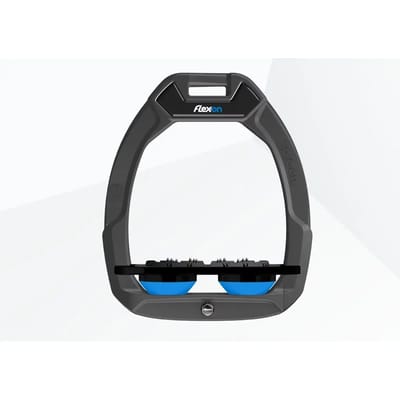 Plat Ultra Grip Veiligheidsbeugels Grafiet/Zwart/Blauw Flex-On Safe-On