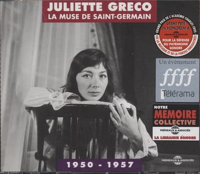 Juliette Gréco - La Muse De Saint-Germain 1950-1957 (2 CD)