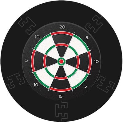 Dailygoods- Dartboard Beschermring 5-delig - Dart Surround - Opvangring - Schokdemping - Waterafstotend - 71 x 45 x 2,5 cm
