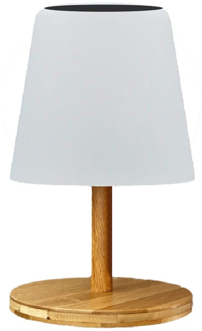 Tafellamp op zonne-energie H25CM WOOD