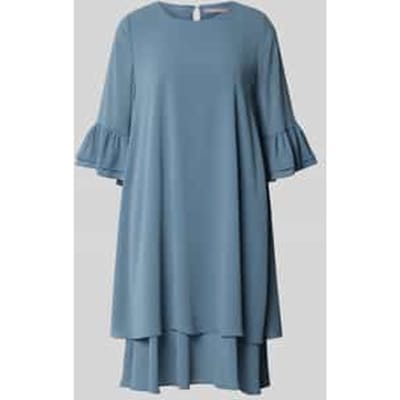 relaxed fit jurk in knielengte