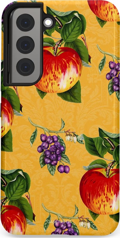 Casetastic Hoesje Geschikt voor Samsung S22 - Stijlvolle Beschermende Duo-layer Case - Picknick