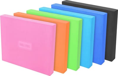Gorilla Sports Balance Pad - Balanskussen - Yoga - Pilates - Meditatie - Zwart