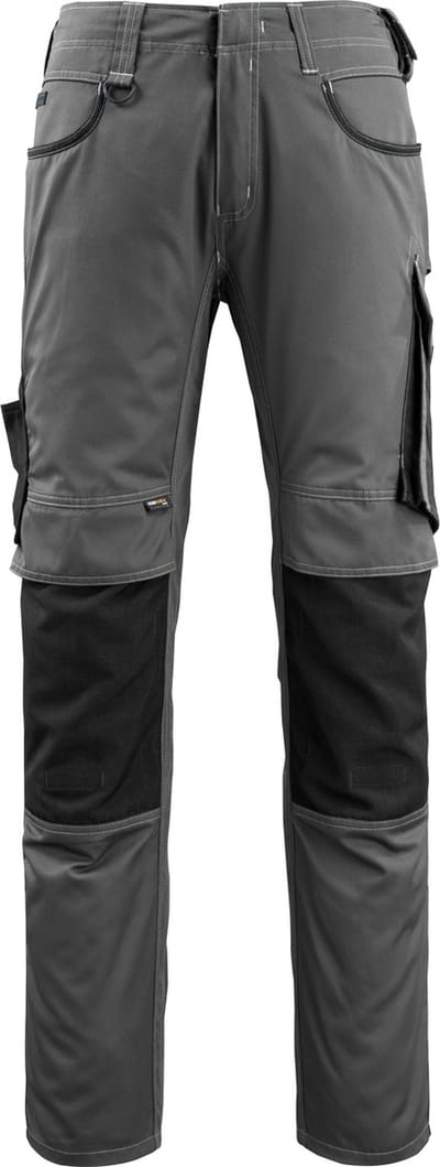 Mascot Unique Broek met kniezakken 13079-230 - lichtkhaki/zwart - C52 - 82