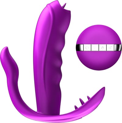 Stimulator - Silicone Panty Vibrator USB 7 standen / Heating