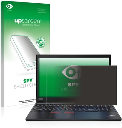 upscreen - privacy screenprotector voor Lenovo ThinkPad E14 Gen 3 - Folie Beschermfolie Blauwlichtfilter