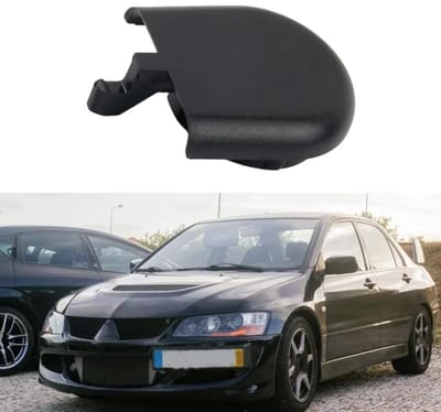 Dailygoods - Riloer 1 stuk voorruitwisserarm moer doppen bout cover kit, auto voorruitwisser arm as moer dop bout cover compatibel met Mits* ubi* shi Montero Sport Mirage G4 Lancer Space Star, MB881494