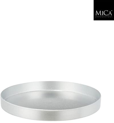 Edelman decoratie tray zilver recycled plastic duurzaam design.
