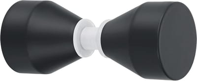 Robuuste 3cm Douche Glazen Deur Handgreep van RVS, Zware Sliding Deuren Knop, Dubbelzijdige Trek Hardware, Mat Zwart, Ideaal voor Badkamer en Keuken