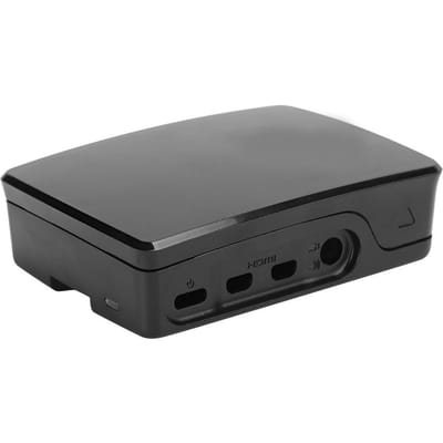 ABS Behuizing Doos Zwart Wit Past voor Raspberry Pi 4B Beschermende Behuizing Doos Zwart