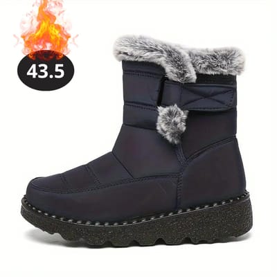 Livano Snowboots - Sneeuwschoenen - Sneeuwboots - Heren - Wintersport - Ski - Skischoenen - Blauw - 43.5 - Buiten - Antislip - Winter