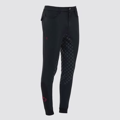 Cavalleria Toscana Heren Rijbroek Full Grip - Basic L Navy
