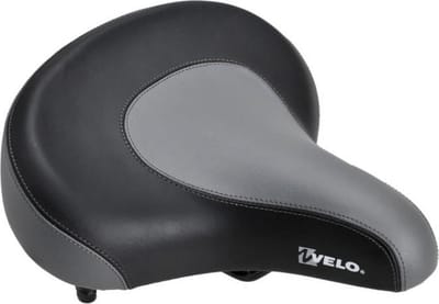 Fietszadel Heren/Dames Comfort Cruiser - Elektrische Fiets Zadel - Zwart Grijs