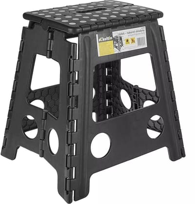 Keltin Opvouwbare kruk - anti-slip - 150 kg draagkracht - 39 cm hoog - veelzijdig gebruik