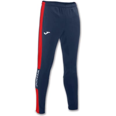 Joma Championship IV Trainingsbroek Kinderen - Marine / Rood | Maat: XS (164)