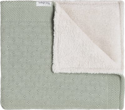Baby's Only Wiegdeken teddy Mood - Laurel Green - 70x95 cm