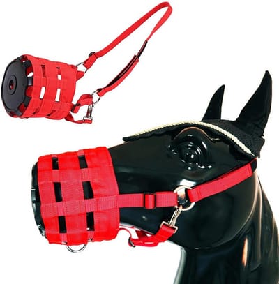 Ademend Hoofdmuil voor Paarden - Comfortabele en Duurzame Equestrian Accessoires voor Veiligheid en Controle