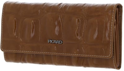 PICARD Leren portemonnee Key Largo 1 Long Wallet Cognac Lichtbruin