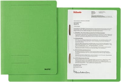 Leitz 30030055, A4, Koolstof, Groen, Portret, 250 vel, 80 g/m²