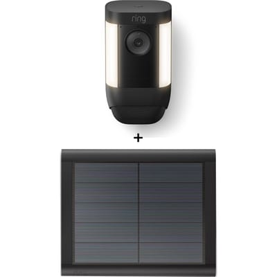 Ring Spotlight Cam Pro, Battery, Zwart