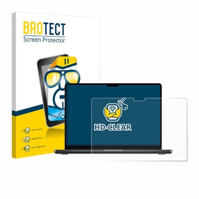 BROTECT - Screenprotector voor Apple MacBook Pro 14" M5 2025 - Folie Beschermfolie transparant